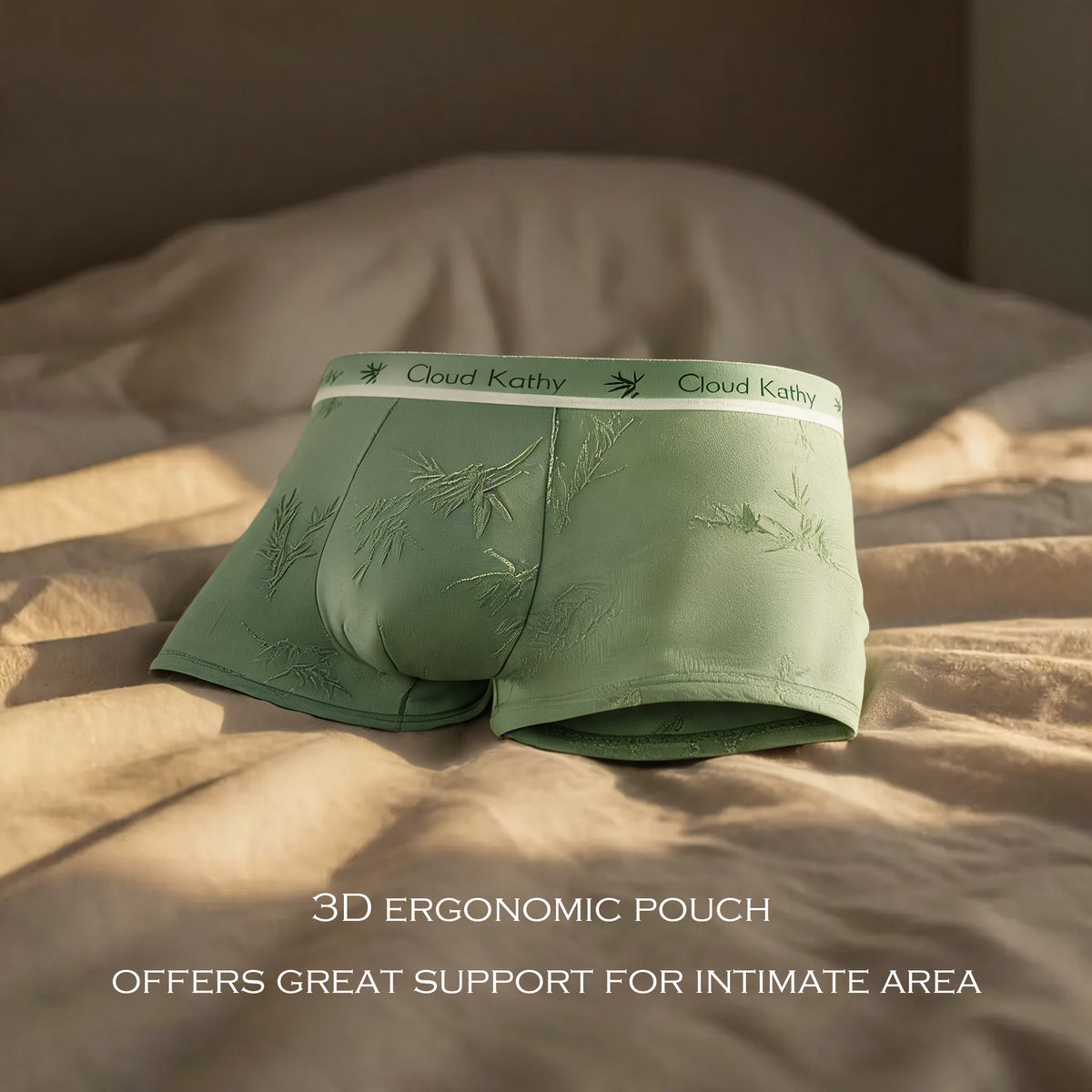 Bamboo Jacquard Men's Boxer Briefs