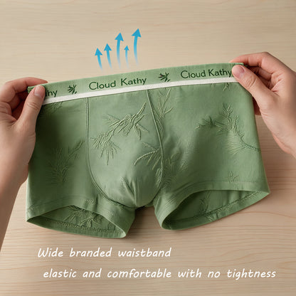 Bamboo Jacquard Men's Boxer Briefs