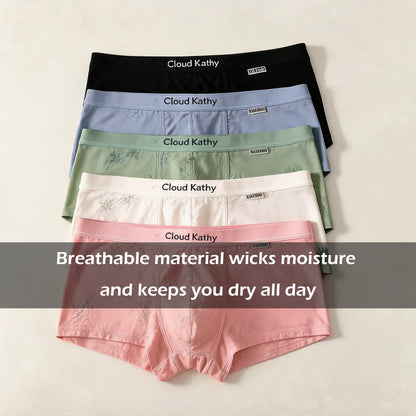 Bamboo Jacquard Men's Boxer Briefs