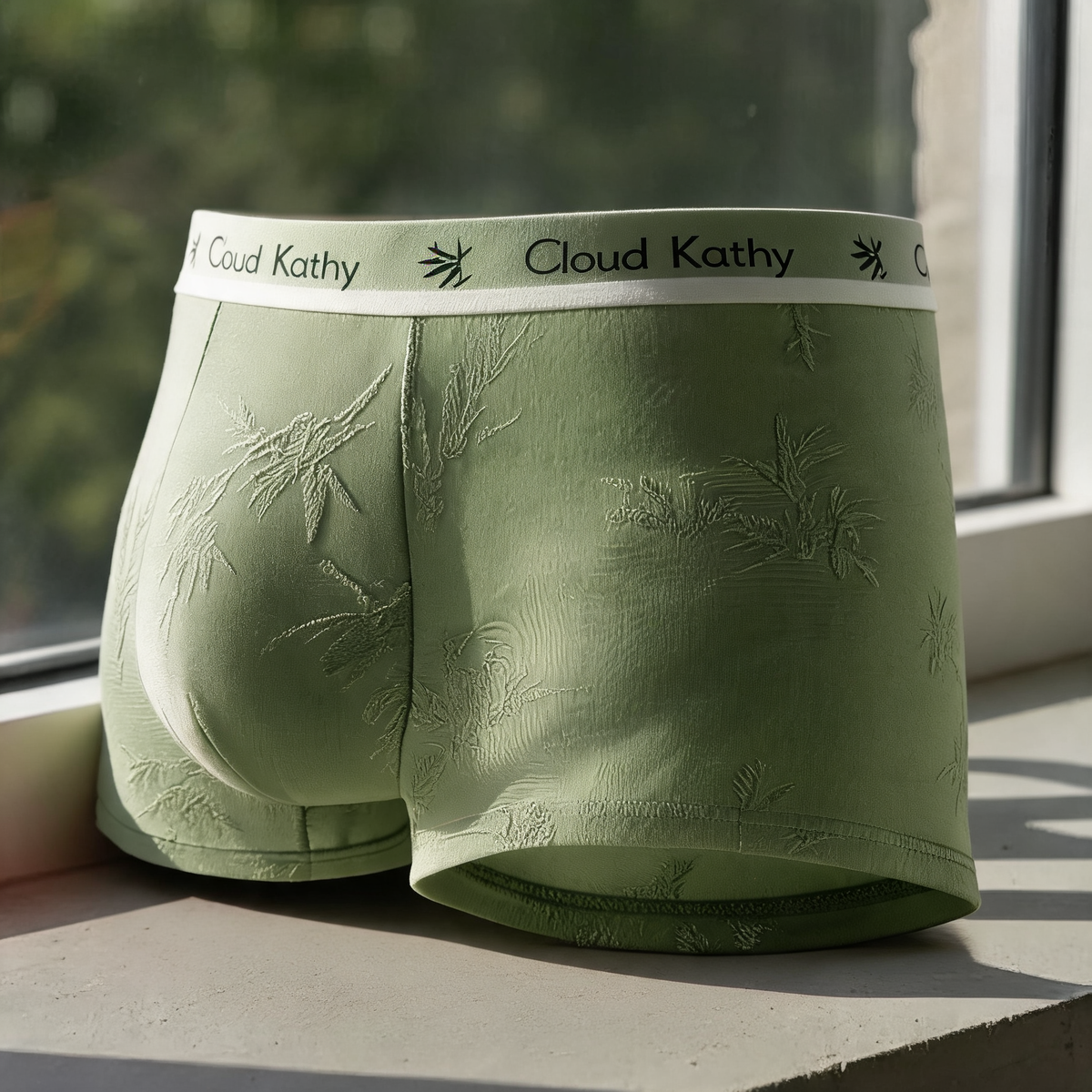 Bamboo Jacquard Men's Boxer Briefs