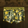 Luxurious Vintage Floral Print Men's Boxer Briefs