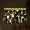 Luxurious Vintage Floral Print Men's Boxer Briefs
