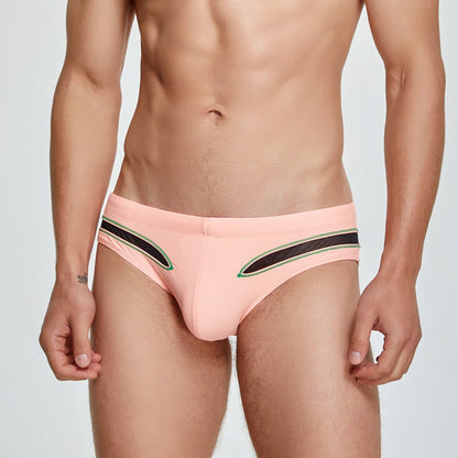 QS Sexy Cutout Transparent Beach Briefs