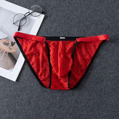 QS Elastic Breathable Lace Briefs