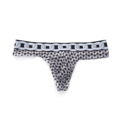 ZD Trendy Waistband Printed Thong