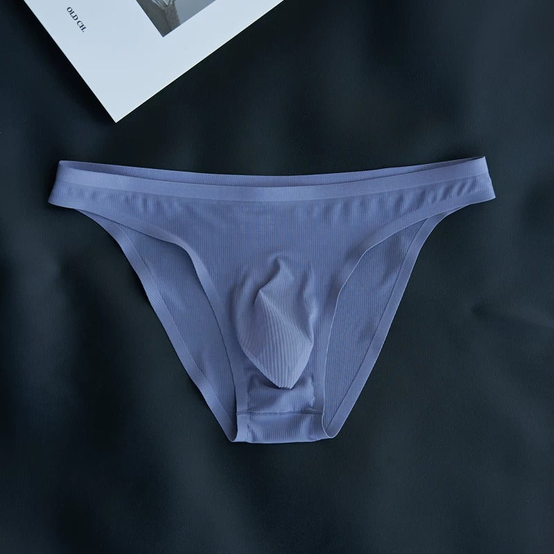 QS Semi-transparent Ice Silk Breathable Briefs