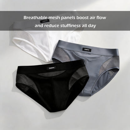 Mechanical style paneled briefs