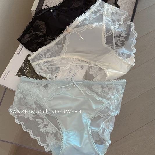 ZD  Falling Flower Bow Briefs
