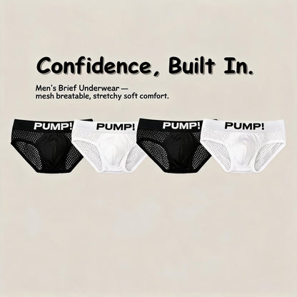 ZD Sweat-Wicking Anti-Bacterial Mesh Briefs