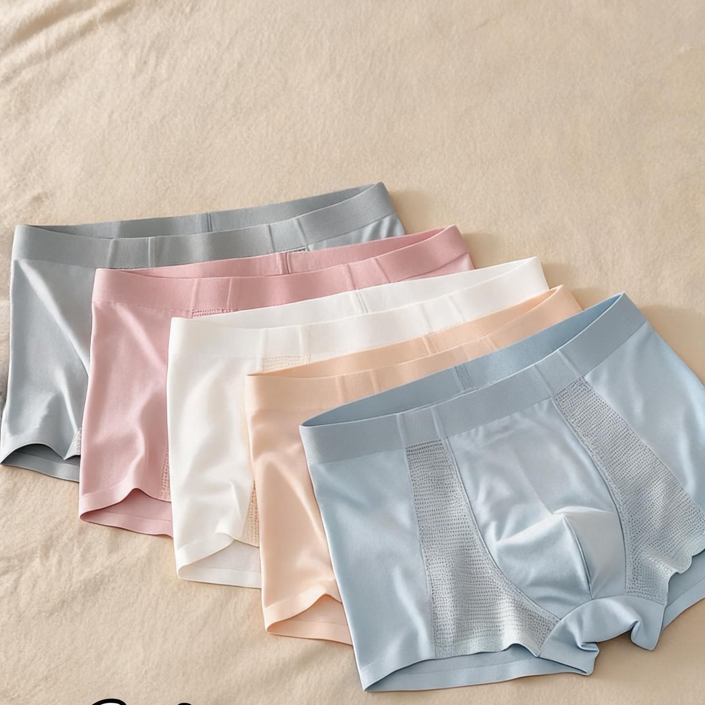 ZD  Cut-Out Silk Boxer Briefs