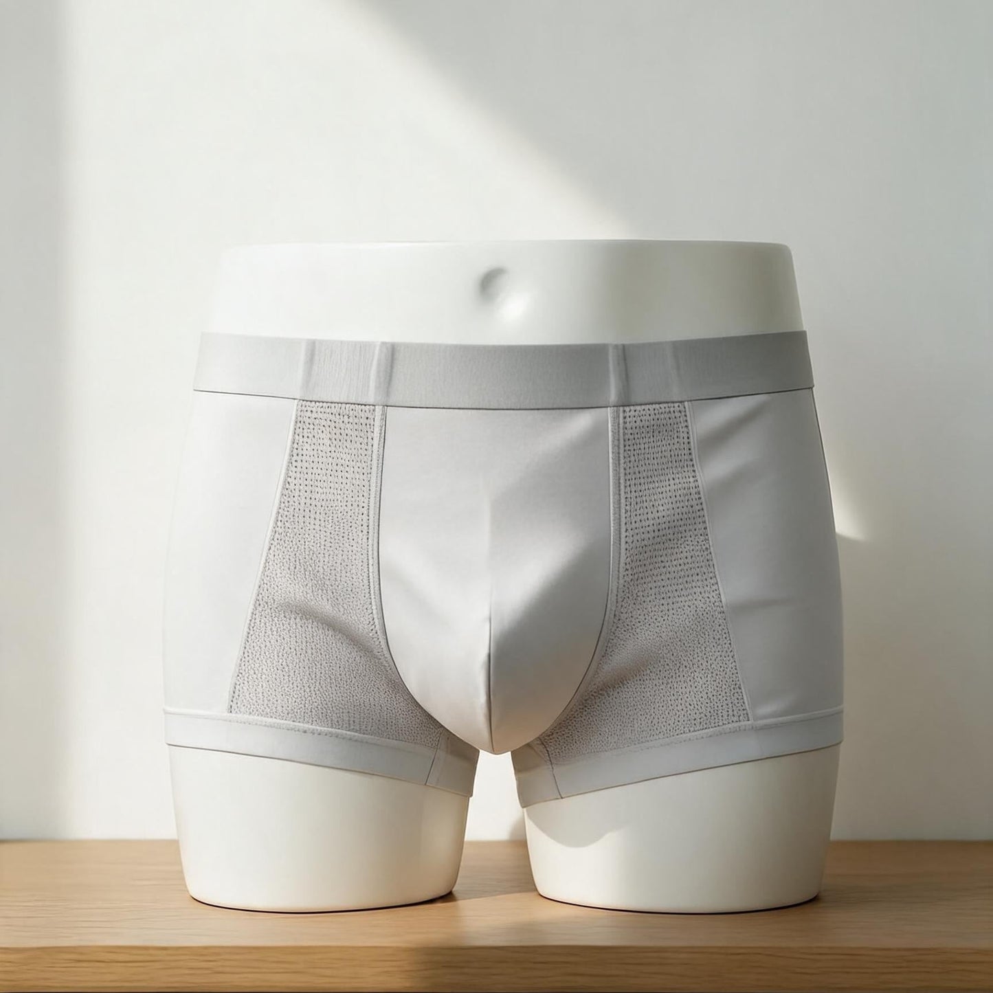 ZD  Cut-Out Silk Boxer Briefs
