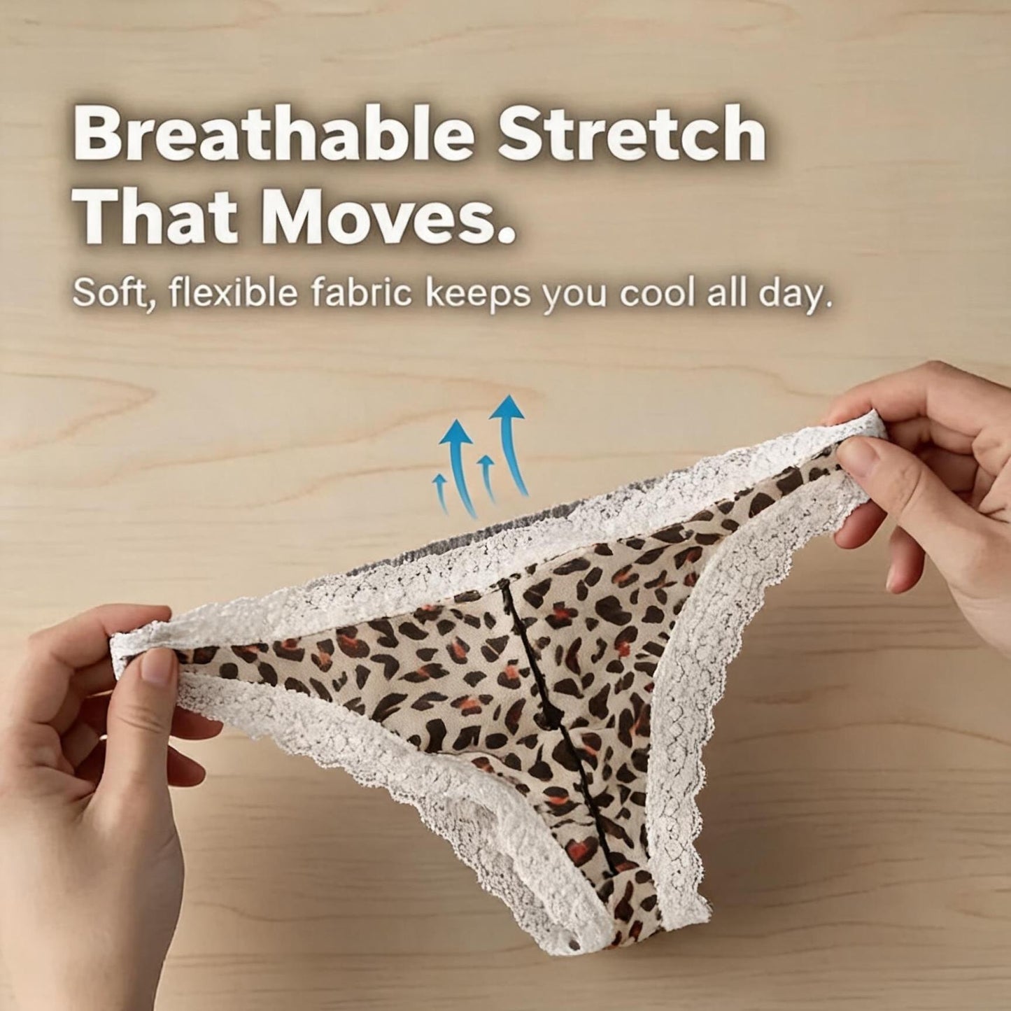 ZD Leopard Lace Briefs