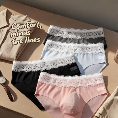 ZD Cool Ice Silk No Trace Briefs