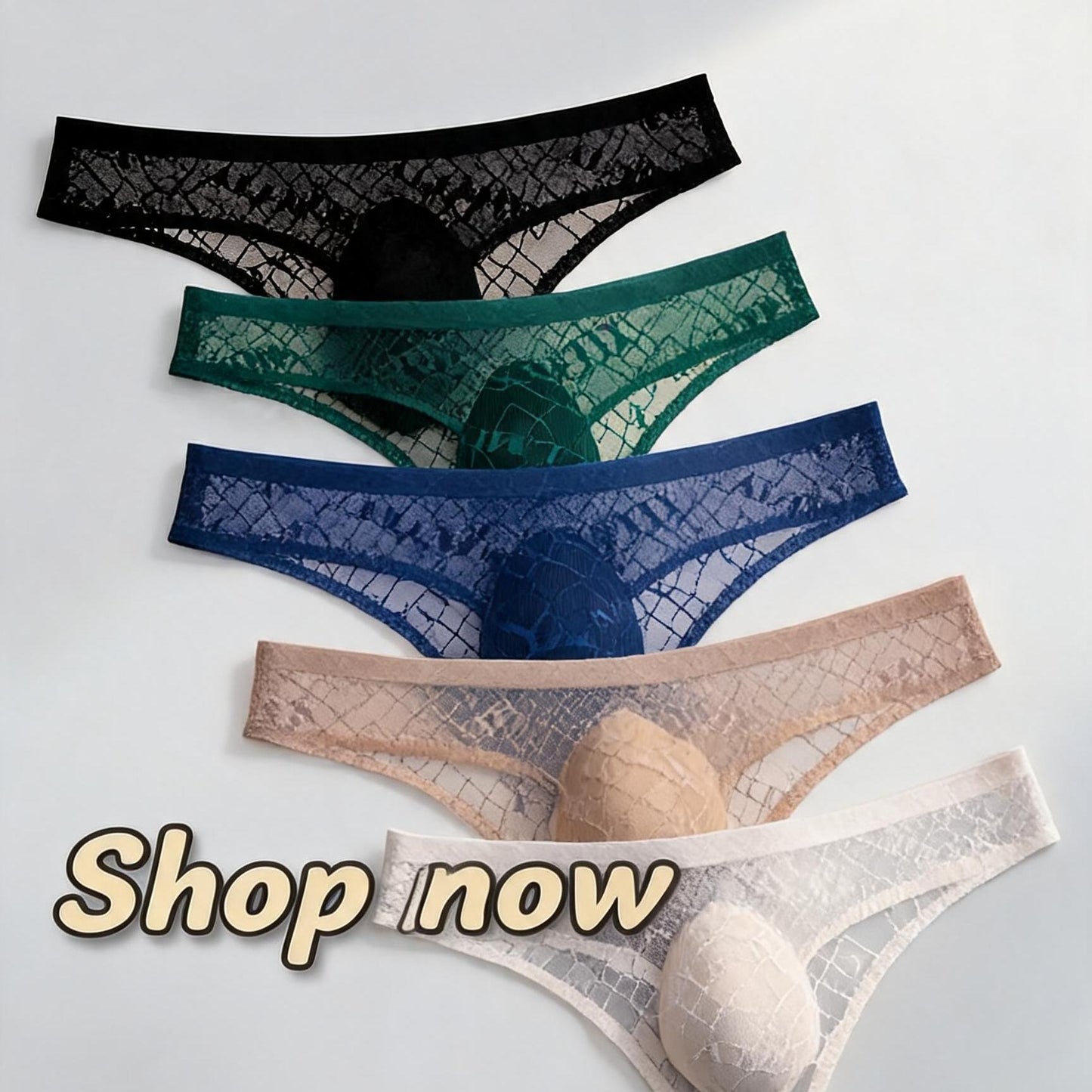 ZD Multi Tone Sheer Mesh Thongs