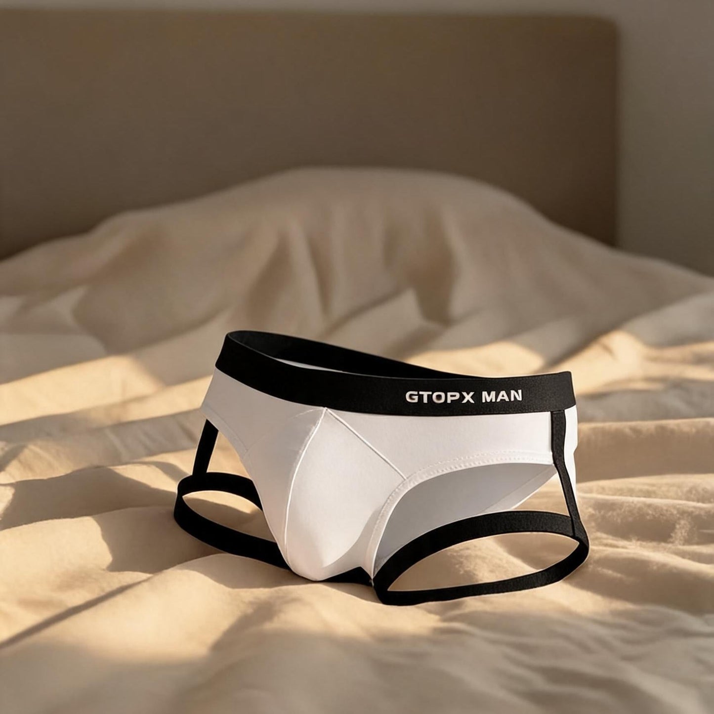 ZD Strappy Cut‑Out Men Boxer
