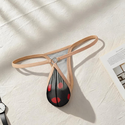 ZD Printed Sheer Mesh Thong