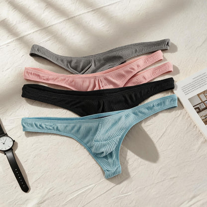 ZDRibbed Stretchy Slim Thong