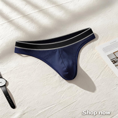 ZD Wide Waist Textured Thong