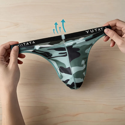 Men's Camouflage Thong Bikini