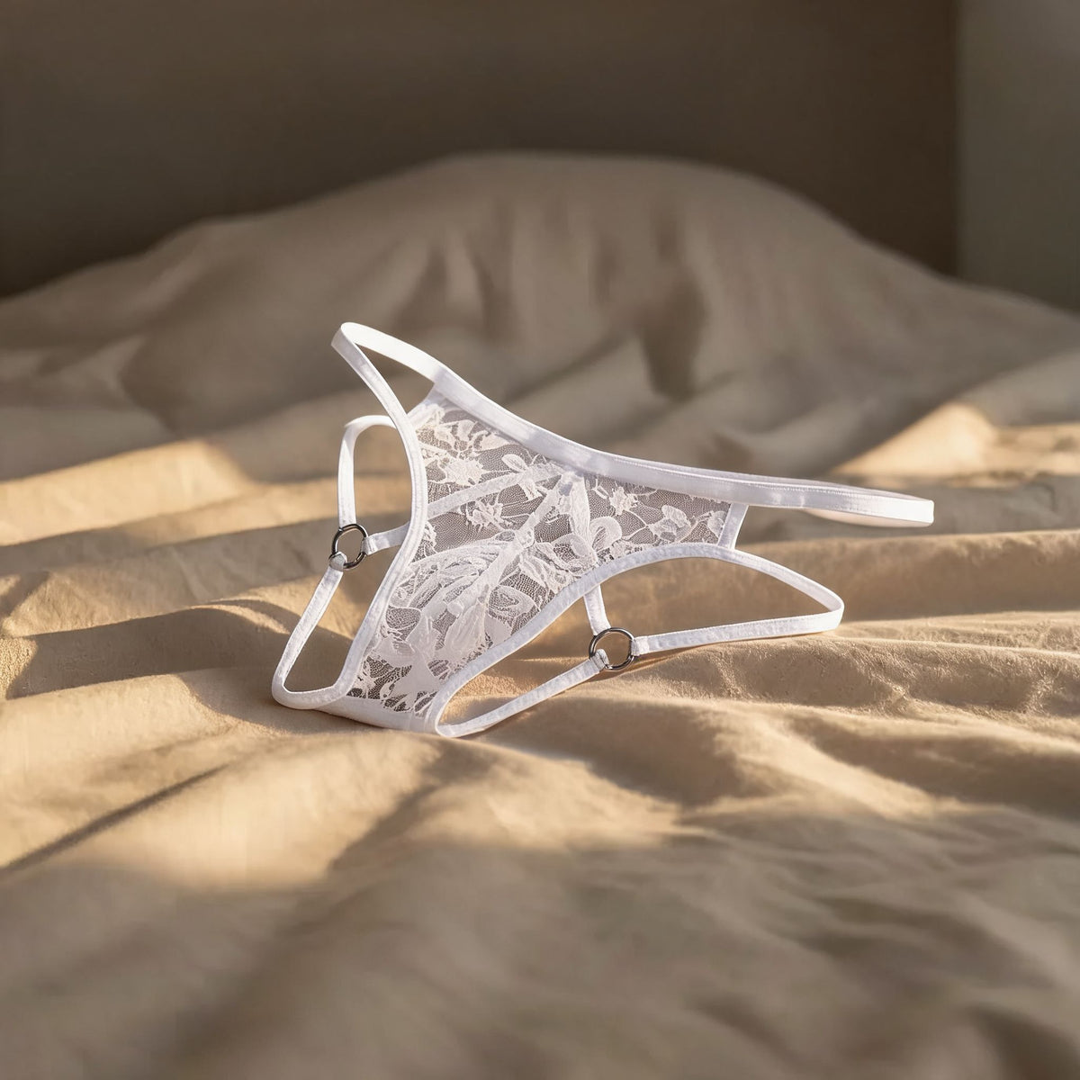 Lace Sheer Low-rise Thong