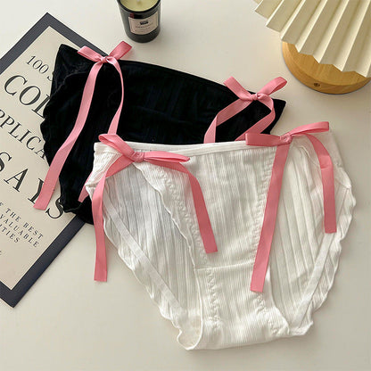 ZD Oversized Bow Cotton Cheeky (4 Packs)