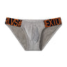 Letter strap pure cotton sexy briefs