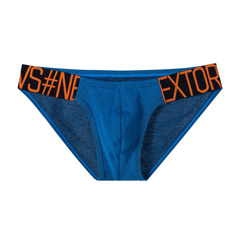Letter strap pure cotton sexy briefs