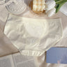 ZD Cut-Out Heart Ice Silk Briefs