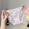 ZD  Bow Lace Crystal Briefs