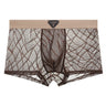 ZD  Leaf Lace Sheer Boxer Briefs