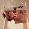 Geometric Print High-Elastic Boxer Briefs
