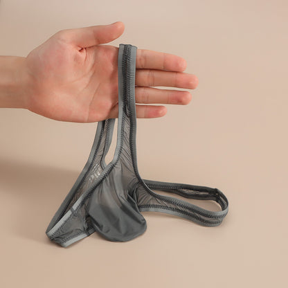 ZD  【Fan Benefit Item】Ultra-Thin Sheer Sexy Low Rise T-Back Fit Thong