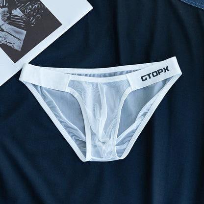 ZD【New Arrival】Ultra Thin Mesh Branded Underwear Show Your Charm