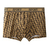 All-Over Repeating Letter Print Sport Waistband Boxer Briefs