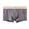 Star Dot Print Herringbone Woven Waistband Boxer Briefs