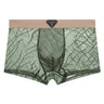 ZD  Leaf Lace Sheer Boxer Briefs