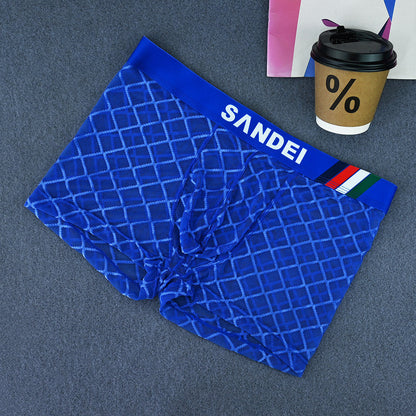 ZD Full‑Mesh See‑Through Breathable Boxers