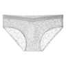 Crack Texture Full Hollow Sheer Low-Rise Briefs