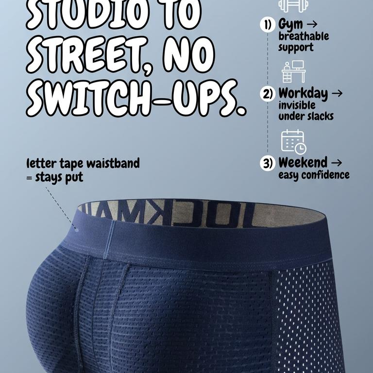ZD Breathable and lifts men's boxer briefs