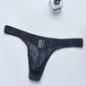 ZD Stripe Sheer Mesh Men Thong