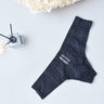 ZDStriped Texture Sheer Briefs
