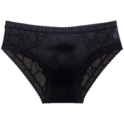 ZD Textured Lace See-Thru Briefs