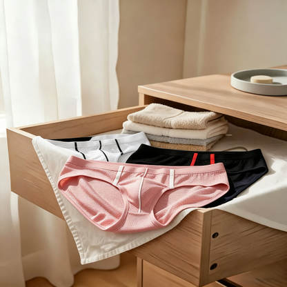 Men's Comfy And Elastic Briefs